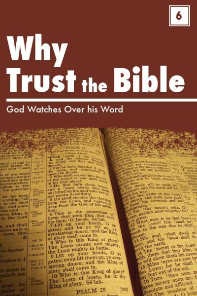Why Trust the Bible (PDF)