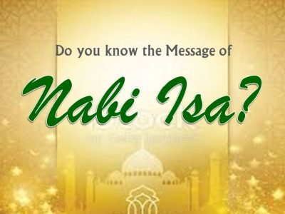 The Message Of Nabi Isa
